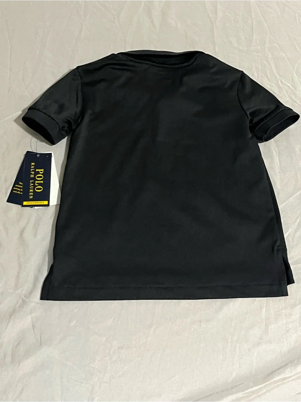 Polo Ralph Lauren Kids Black Performance Polo with White Pony Boys Size 2/2T NWT
